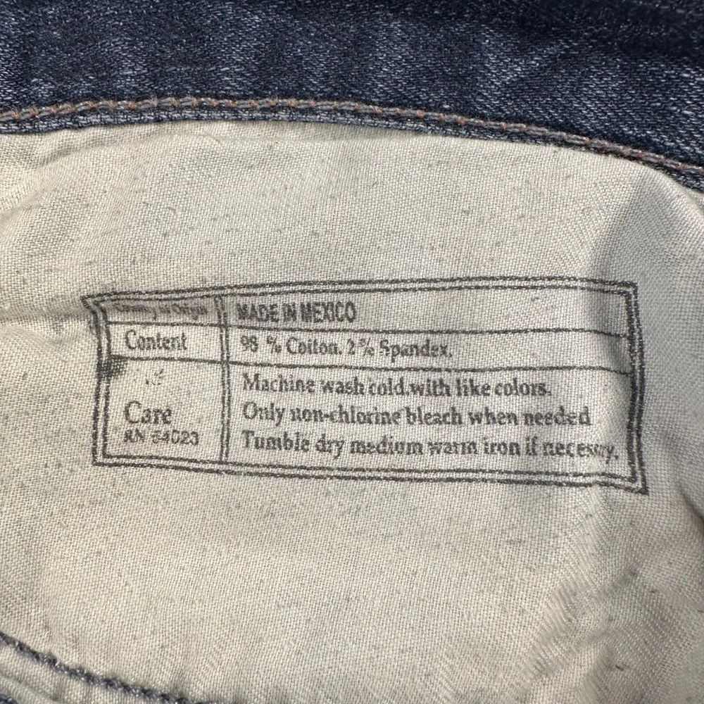 Banana Republic Distressed Skinny Jeans Mens 28 Medium Wash Blue Denim Frayed
